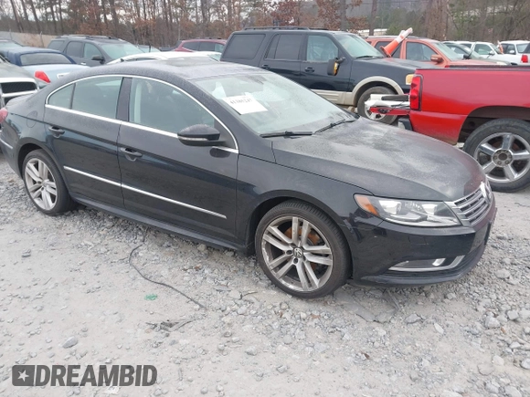 2014 Volkswagen CC Lux with VIN WVWRP7AN3EE537770, listed as a IAAI auction lot 41385247 with 135,069 mi miles. Bid and sale history available at carsss.com. Image 1.
