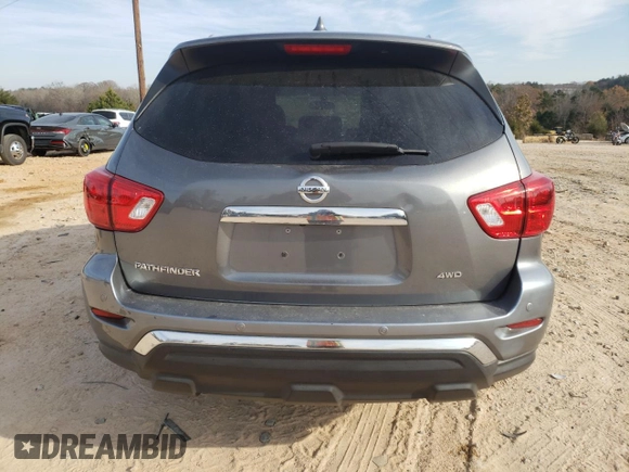 2020 Nissan Pathfinder S with VIN 5N1DR2AM8LC647233, listed as a Copart auction lot 83519124 with 114,915 mi miles and Salvage Title. Bid and sale history available at carsss.com. Image 6.