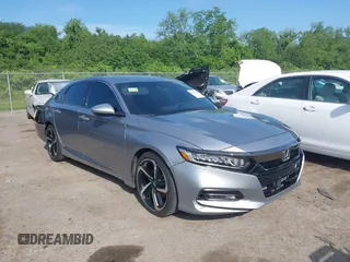 2019 Honda Accord Sport with VIN 1HGCV1F34KA089432, listed as a IAAI auction lot 42134526 with 62,398 mi miles and . Bid and sale history available at carsss.com. Image 1.