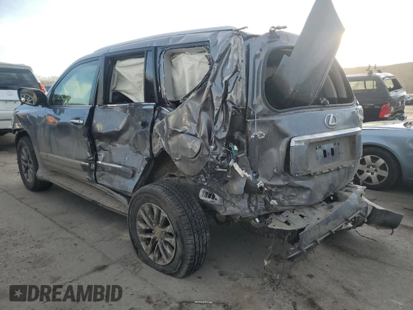 2018 Lexus GX 460 z VIN JTJBM7FX5J5210220, wystawiony jako Copart lot #48803605 z przebiegiem Nie podano mil oraz Szkoda całkowita • Salvage title. Historia ofert i sprzedaży dostępna na DreamBid. Obrazek 2.