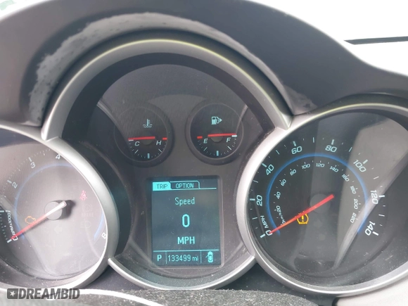 2014 Chevrolet Cruze LS with VIN 1G1PA5SH1E7456088, listed as a IAAI auction lot 41977358 with 133,499 mi miles. Bid and sale history available at carsss.com. Image 7.