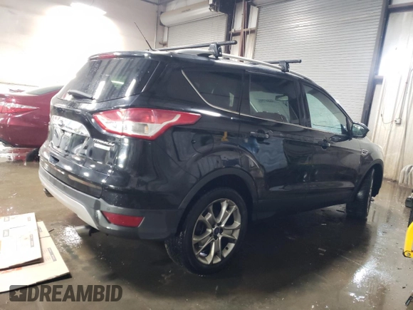 2014 Ford Escape Titanium with VIN 1FMCU0JX1EUA82250, listed as a Copart auction lot 45347295 with 150,897 mi miles and Salvage Title. Bid and sale history available at carsss.com. Image 3.