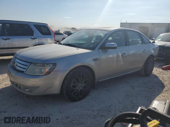 2008 Ford Taurus Limited with VIN 1FAHP25W38G186262, listed as a Copart auction lot 44364075 with 113,480 mi miles and Salvage Title. Bid and sale history available at DreamBid. Image 1.