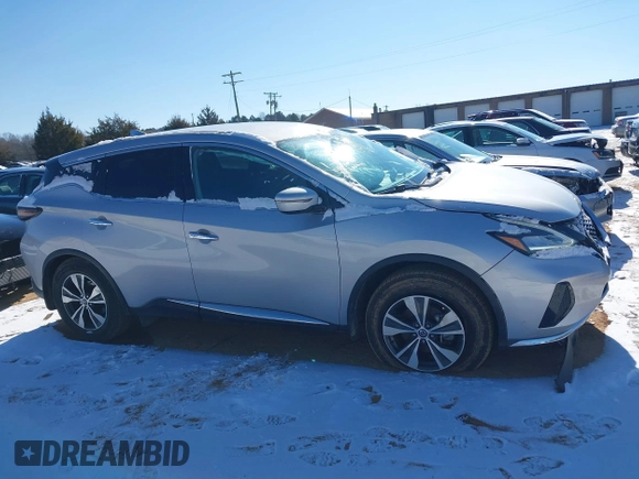 2020 Nissan Murano S with VIN 5N1AZ2AS7LN165553, listed as a IAAI auction lot 41350971 with 30,011 mi miles and . Bid and sale history available at DreamBid. Image 13.