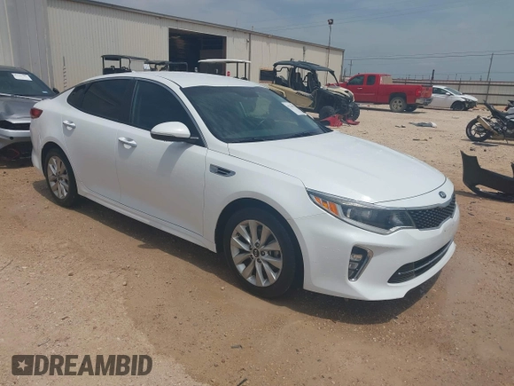 2018 Kia Optima LX z VIN 5XXGT4L31JG234618, wystawiony jako IAAI lot #42126375 z przebiegiem 111 540 mil mil oraz . Historia ofert i sprzedaży dostępna na DreamBid. Obrazek 1.
