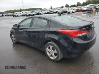 2013 Hyundai Elantra GLS with VIN 5NPDH4AE1DH197023, listed as a Copart auction lot 45961625 with 129,589 mi miles and Salvage title. Bid and sale history available at DreamBid. Image 2.