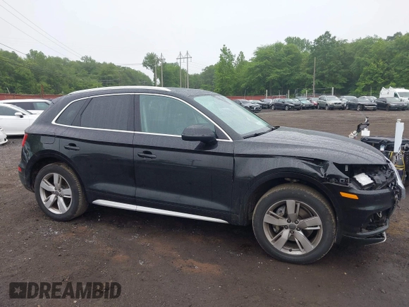 2019 Audi Q5 Premium Plus with VIN WA1BNAFY0K2079460, listed as a IAAI auction lot 42468889 with 89,306 mi miles and . Bid and sale history available at DreamBid. Image 18.
