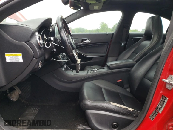 2014 Mercedes-Benz CLA 250 with VIN WDDSJ4EB7EN043189, listed as a Copart auction lot 61179265 with 152,180 mi miles and Clean title. Bid and sale history available at DreamBid. Image 7.