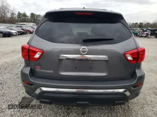 2017 Nissan Pathfinder SV z VIN 5N1DR2MN5HC909799, wystawiony jako Copart lot #43310305 z przebiegiem 69 599 mil mil oraz Szkoda całkowita • Salvage title. Historia ofert i sprzedaży dostępna na DreamBid. Obrazek 6.