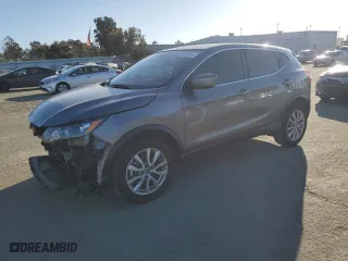 2021 Nissan Rogue Sport S with VIN JN1BJ1AV1MW567524, listed as a Copart auction lot 46496855 with 75,883 mi miles and Salvage Title. Bid and sale history available at carsss.com. Image 1.