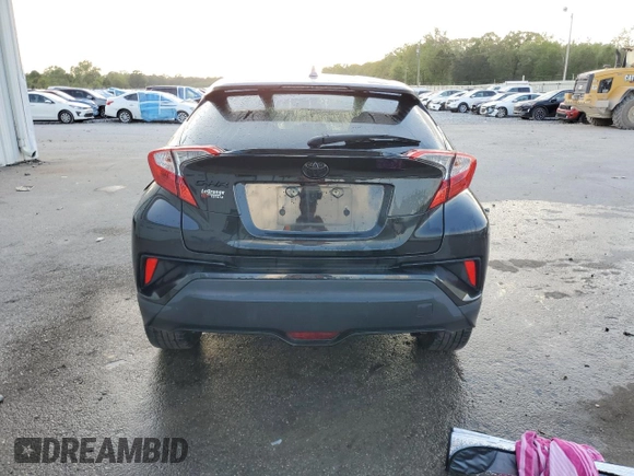 2021 Toyota C-HR LE with VIN NMTKHMBX2MR128910, listed as a Copart auction lot 51821735 with 37,533 mi miles and Salvage Title. Bid and sale history available at carsss.com. Image 6.