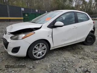 2014 Mazda 2 Sport with VIN JM1DE1KY3E0181629, listed as a Copart auction lot 51043475 with 107,849 mi miles and Salvage Title. Bid and sale history available at carsss.com. Image 1.