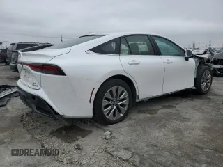 2023 Toyota Mirai XLE с VIN JTDAAAAA0PA010546, выставлен на аукционе Copart как лот 50830485 с пробегом 27 265 миль миль и Списание • Salvage title. История ставок и продаж доступна на DreamBid. Изображение 3.