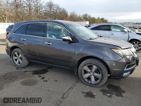 2011 Acura MDX with VIN 2HNYD2H21BH547165, listed as a Copart auction lot 46290175 with 100,298 mi miles and Clean Title. Bid and sale history available at carsss.com. Image 4.