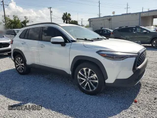 2022 Toyota Corolla Cross XLE с VIN 7MUDAAAG1NV023474, выставлен на аукционе Copart как лот 58534475 с пробегом 7 125 миль миль и Списание • Salvage title. История ставок и продаж доступна на DreamBid. Изображение 4.