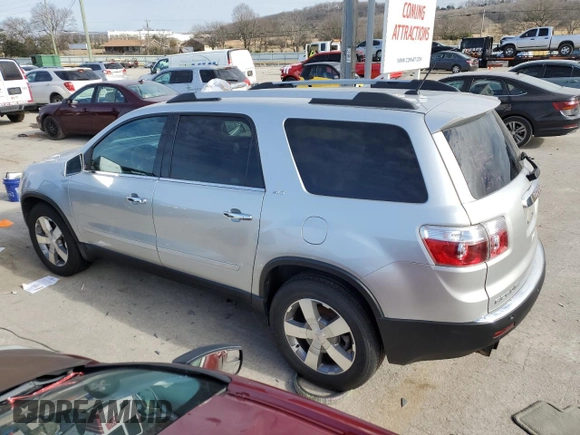 2012 GMC Acadia SLT1 with VIN 1GKKRRED8CJ289887, listed as a Copart auction lot 86709374 with 76,298 mi miles and Clean Title. Bid and sale history available at carsss.com. Image 2.