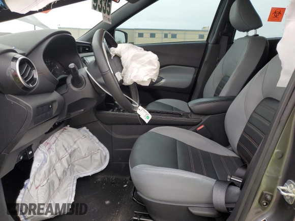 2024 Nissan Kicks SR with VIN 3N1CP5DV8RL471439, listed as a Copart auction lot 51824445 with 49,879 mi miles and Salvage Title. Bid and sale history available at DreamBid. Image 7.