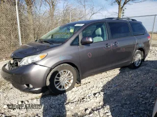 2011 Toyota Sienna XLE AAS with VIN 5TDYK3DC5BS118256, listed as a Copart auction lot 49208545 with 149,474 mi miles and Salvage Title. Bid and sale history available at carsss.com. Image 1.