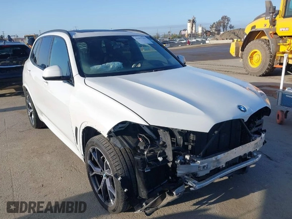 2022 BMW X5 sDrive40i with VIN 5UXCR4C0XN9N25946, listed as a IAAI auction lot 41957291 with 34,286 mi miles. Bid and sale history available at carsss.com. Image 1.
