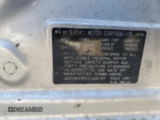 2012 Suzuki SX4 Crossover with VIN JS2YB5A35C6302197, listed as a Copart auction lot 47102815 with 203,127 mi miles and Salvage Title. Bid and sale history available at DreamBid. Image 14.
