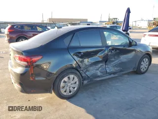 2020 Kia Rio LX with VIN 3KPA24AD3LE335045, listed as a Copart auction lot 88588195 with 41,560 mi miles and Salvage Title. Bid and sale history available at carsss.com. Image 3.