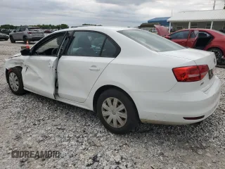 2015 Volkswagen Jetta S with VIN 3VW2K7AJ0FM400517, listed as a Copart auction lot 58368185 with 88,470 mi miles and Salvage title. Bid and sale history available at DreamBid. Image 2.
