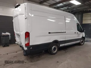 2021 Ford Transit Cargo with VIN 1FTBW3X83MKA06759, listed as a IAAI auction lot 41523717 with 12,116 mi miles. Bid and sale history available at carsss.com. Image 4.