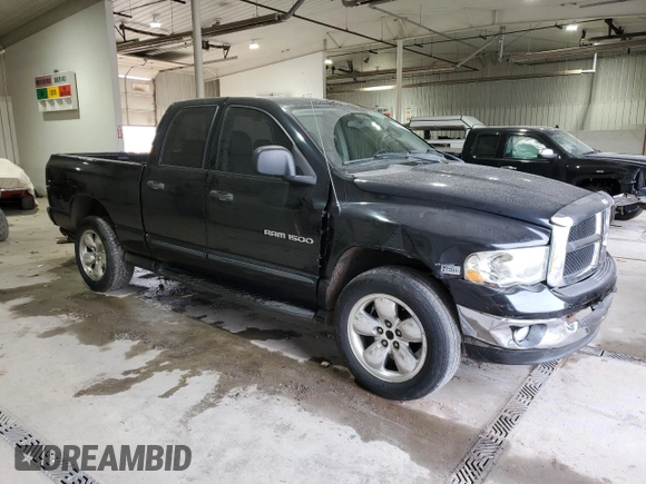 2004 Dodge 1500 ST with VIN 1D3HU18D24J205931, listed as a Copart auction lot 82559654 with 104,793 mi miles and Salvage Title. Bid and sale history available at carsss.com. Image 4.