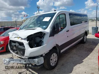 2023 Ford Transit Passenger XL z VIN 1FBAX2Y8XPKA68850, wystawiony jako IAAI lot #42603923 z przebiegiem 37 840 mil mil oraz . Historia ofert i sprzedaży dostępna na DreamBid. Obrazek 17.