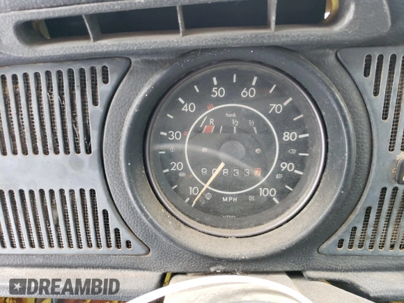 1972 Volkswagen Beetle with VIN 1122375419, listed as a Copart auction lot 41709335 with 90,833 mi miles and Clean Title. Bid and sale history available at DreamBid. Image 9.