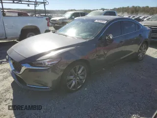 2021 Mazda 6 Signature with VIN JM1GL1XY2M1619514, listed as a Copart auction lot 75494944 with 35,069 mi miles and Salvage Title. Bid and sale history available at DreamBid. Image 1.
