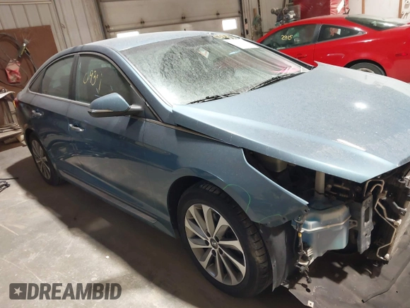 2015 Hyundai Sonata Sport with VIN 5NPE34AF9FH187614, listed as a IAAI auction lot 41510937 with 158,911 mi miles and . Bid and sale history available at DreamBid. Image 19.