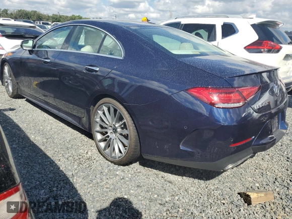 2020 Mercedes-Benz CLS with VIN WDD2J5JB6LA051168, listed as a Copart auction lot 74083904 with 0 mi miles and Non Repairable. Bid and sale history available at carsss.com. Image 2.