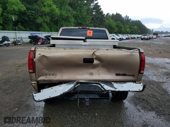 1994 GMC Sierra 1500 z VIN 2GTEK19K3R1574913, wystawiony jako Copart lot #55939635 z przebiegiem 191 240 mil mil oraz Szkoda całkowita • Salvage title. Historia ofert i sprzedaży dostępna na DreamBid. Obrazek 6.