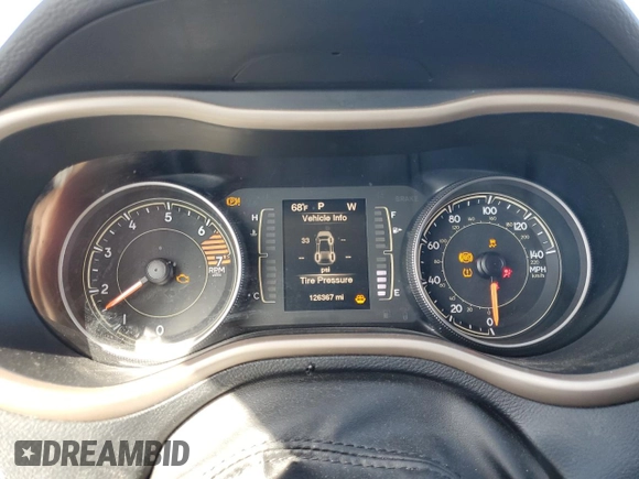 2017 Jeep Cherokee Altitude with VIN 1C4PJLAB6HW559977, listed as a Copart auction lot 48045115 with 126,367 mi miles and Salvage title. Bid and sale history available at DreamBid. Image 9.
