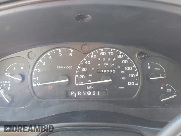 2001 Ford Ranger XL Fleet with VIN 1FTZR15E31TA49376, listed as a IAAI auction lot 42251058 with 109,362 mi miles and . Bid and sale history available at DreamBid. Image 7.