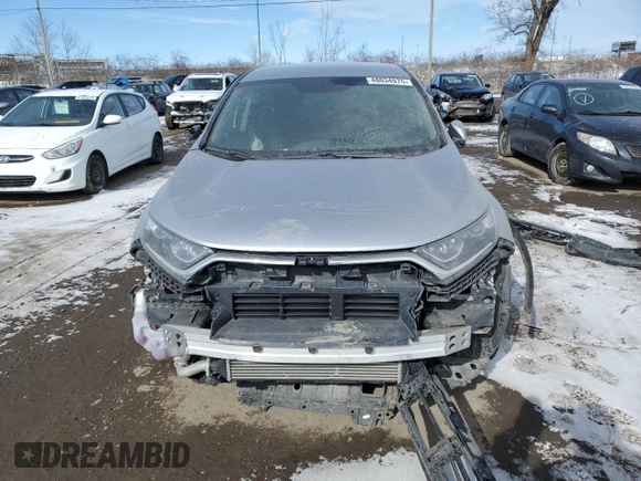 2017 Honda CR-V LX with VIN 2HKRW1H31HH003627, listed as a Copart auction lot 48034075 with 54,578 mi miles and Salvage Title. Bid and sale history available at carsss.com. Image 5.