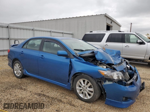 2010 Toyota Corolla with VIN 1NXBU4EE7AZ229712, listed as a Copart auction lot 57962845 with Not provided miles and Salvage title. Bid and sale history available at DreamBid. Image 4.
