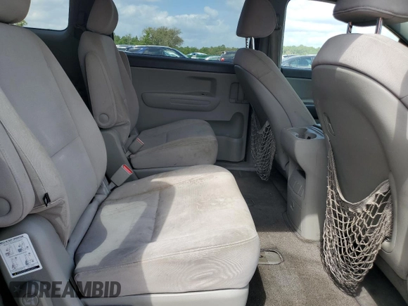 2015 Kia Sedona LX with VIN KNDMB5C1XF6021148, listed as a Copart auction lot 54574715 with 196,086 mi miles and Salvage Title. Bid and sale history available at DreamBid. Image 11.