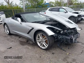 2019 Chevrolet Corvette 1LT with VIN 1G1YB3D72K5113016, listed as a IAAI auction lot 41311267 with 62,898 mi miles. Bid and sale history available at carsss.com. Image 1.