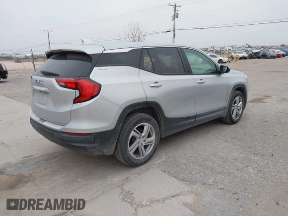 2018 GMC Terrain SLE with VIN 3GKALMEV1JL182274, listed as a IAAI auction lot 41537135 with 129,244 mi miles. Bid and sale history available at carsss.com. Image 4.