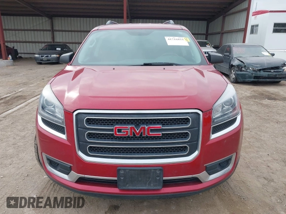 2014 GMC Acadia SLE with VIN 1GKKVPKD6EJ277356, listed as a IAAI auction lot 41716821 with 116,294 mi miles and . Bid and sale history available at carsss.com. Image 12.