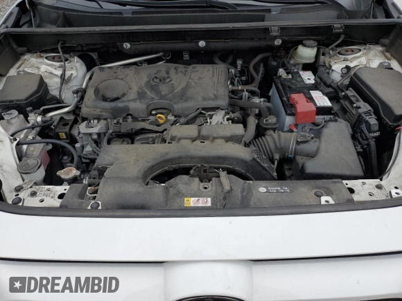 2019 Toyota RAV4 XLE with VIN JTMP1RFV9KD506344, listed as a Copart auction lot 47898145 with 100,718 mi miles and Salvage Title. Bid and sale history available at DreamBid. Image 12.