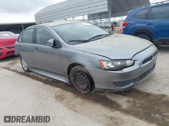 2015 Mitsubishi Lancer ES with VIN JA32U2FU4FU020089, listed as a IAAI auction lot 42036021 with 190,673 mi miles. Bid and sale history available at carsss.com. Image 1.