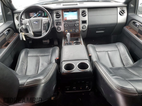 2016 Ford Expedition EL Platinum with VIN 1FMJK1MT9GEF11630, listed as a Copart auction lot 44840515 with 142,413 mi miles and Clean Title. Bid and sale history available at carsss.com. Image 8.