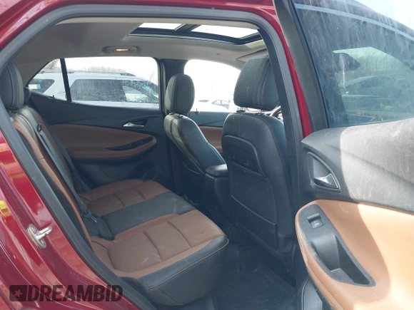 2021 Buick Encore GX Essence with VIN KL4MMGSL3MB146449, listed as a IAAI auction lot 41756910 with 77,604 mi miles and . Bid and sale history available at DreamBid. Image 8.