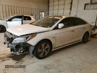 2017 Hyundai Sonata Hybrid Limited with VIN KMHE34L10HA058197, listed as a Copart auction lot 41612434 with 146,096 mi miles. Bid and sale history available at carsss.com. Image 1.