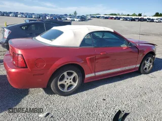 2002 Ford Mustang Deluxe с VIN 1FAFP44432F201391, выставлен на аукционе Copart как лот 57533095 с пробегом 105 314 миль миль и Списание • Salvage title. История ставок и продаж доступна на DreamBid. Изображение 3.