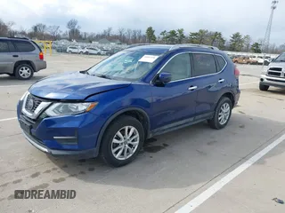 2018 Nissan Rogue SV with VIN 5N1AT2MV5JC711525, listed as a IAAI auction lot 41887956 with 153,893 mi miles. Bid and sale history available at carsss.com. Image 18.