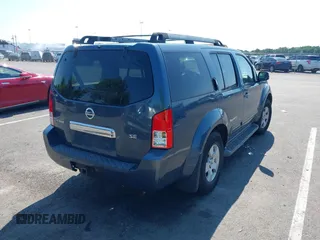 2005 Nissan Pathfinder SE with VIN 5N1AR18W55C778885, listed as a IAAI auction lot 42541827 with 147,853 mi miles and . Bid and sale history available at DreamBid. Image 4.